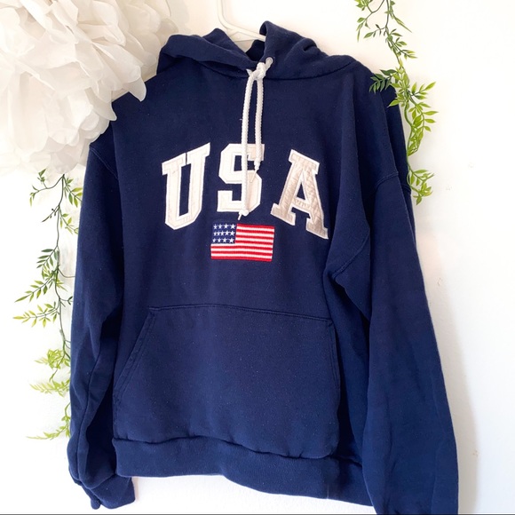🦋 USA Flag Sweatshirt 🦋 - Picture 2 of 2